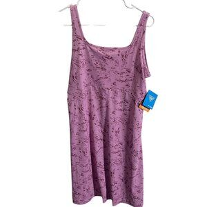 Columbia Womens PFG Freezer III Dress Large Purple Lightweight Summer Wear